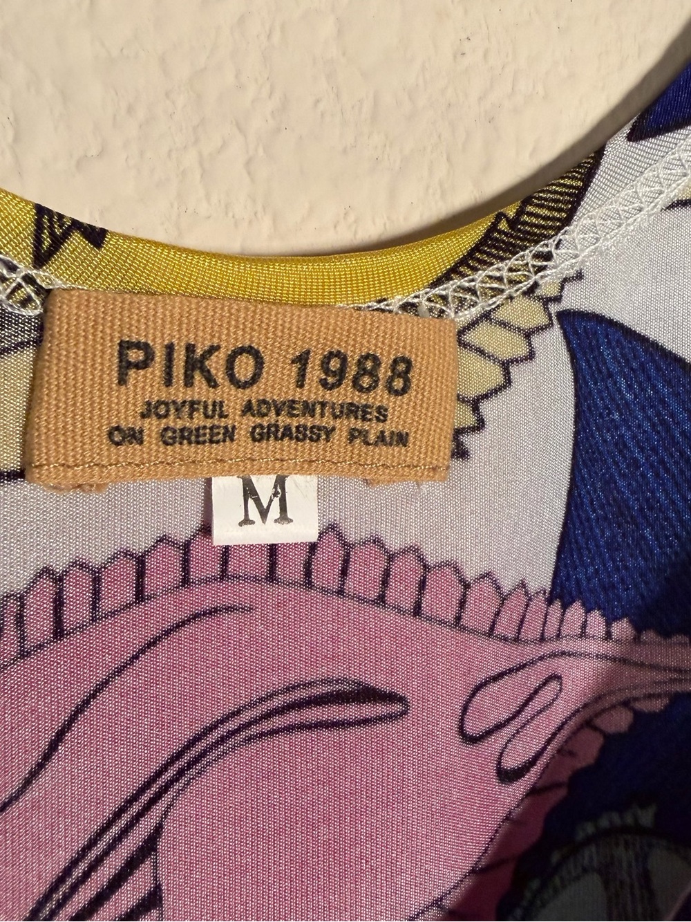 Piko 1988 Multicolor Fish-Pattern Tank Top - Picture 6 of 8